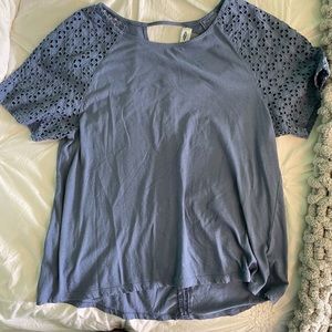 Old navy blue shirt